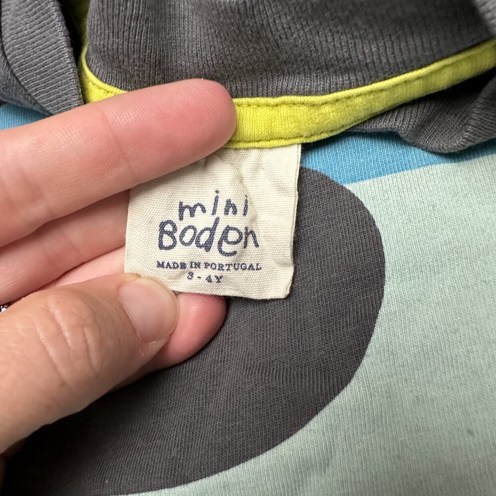 Mini Boden Question Mark Tee - Picture 2 of 2